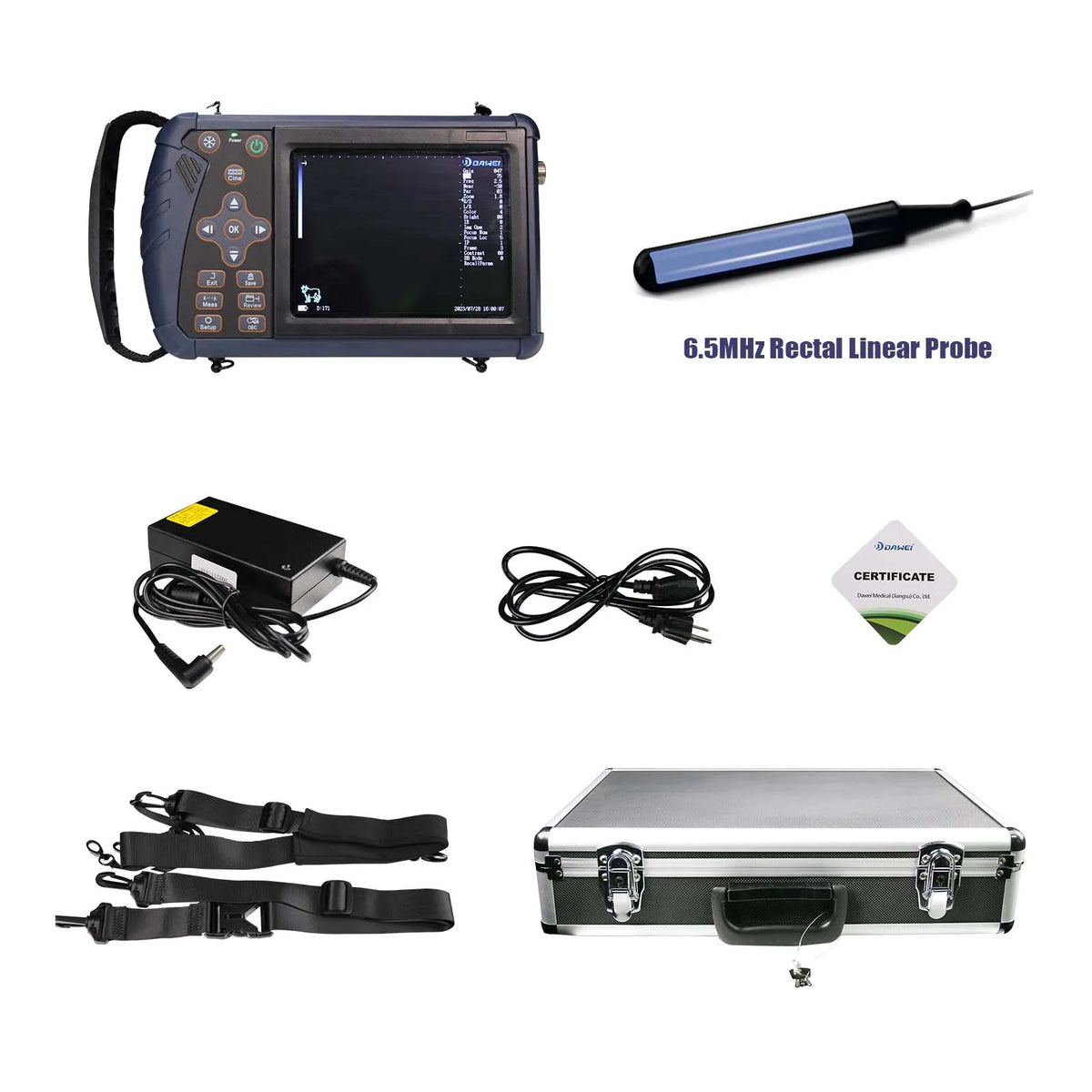 Dawei Portable Veterinary Ultrasound Scanner For Animals