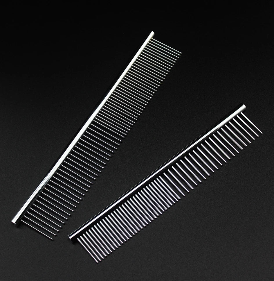 Stainless Steel Dog Comb Pet Hair Removal and Dematting Grooming