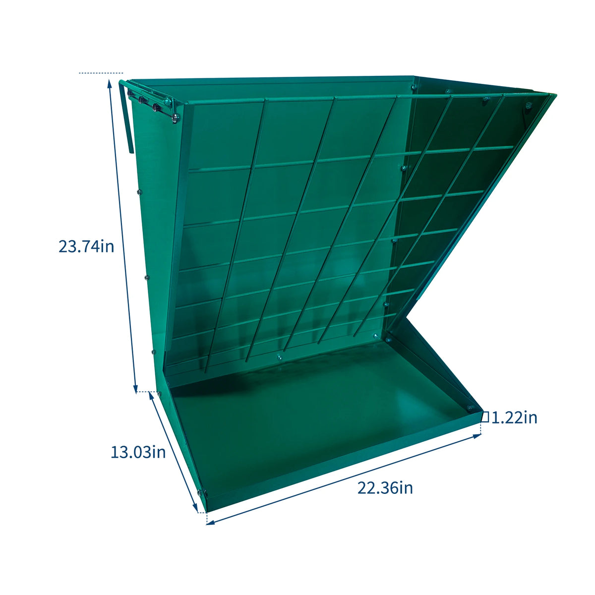 2 In 1 Wall Mounted Livestock Hay And Grain Feeder