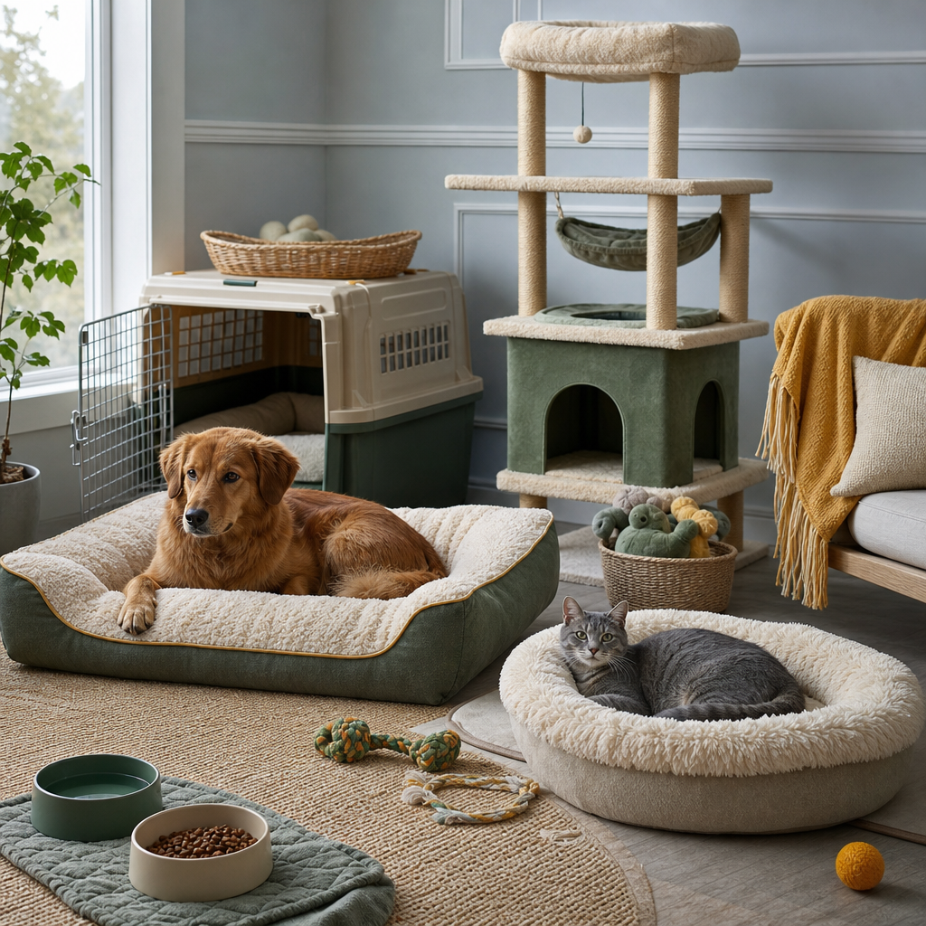 Dog Beds & Cat Towers