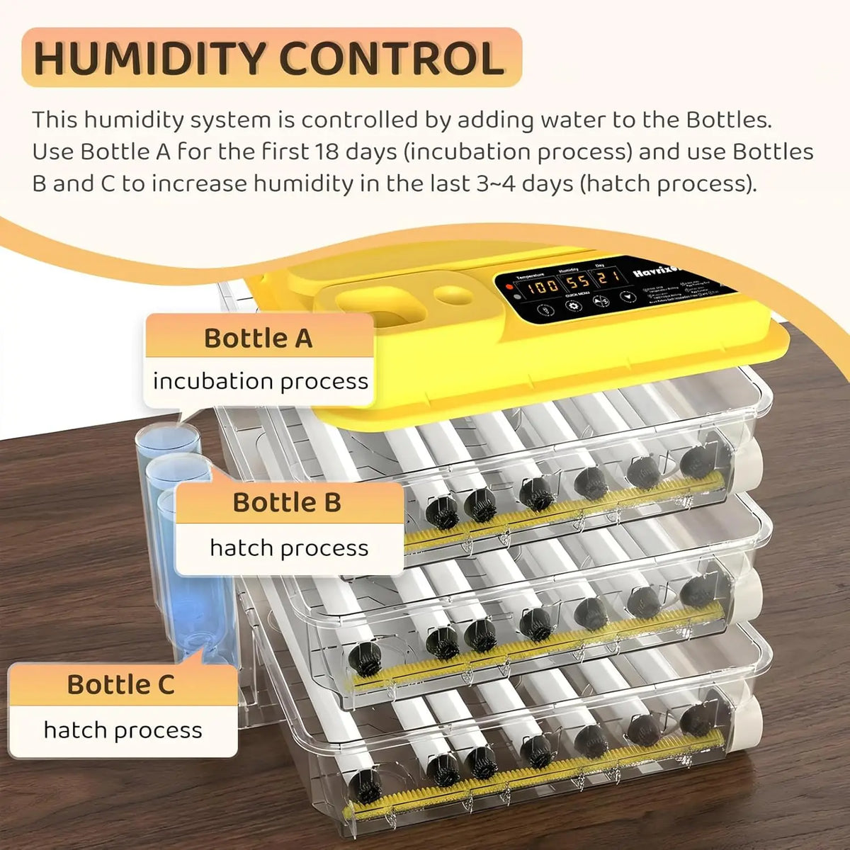 Fully Automatic Egg Incubator With Temperature And Turning For Poultry