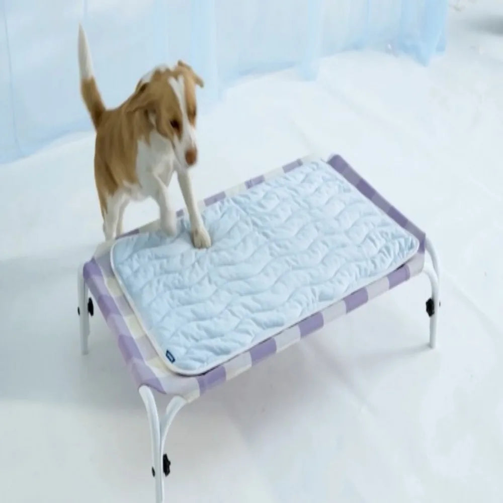 Cooling Dog Mat With Breathable Washable Fabric For Comfort