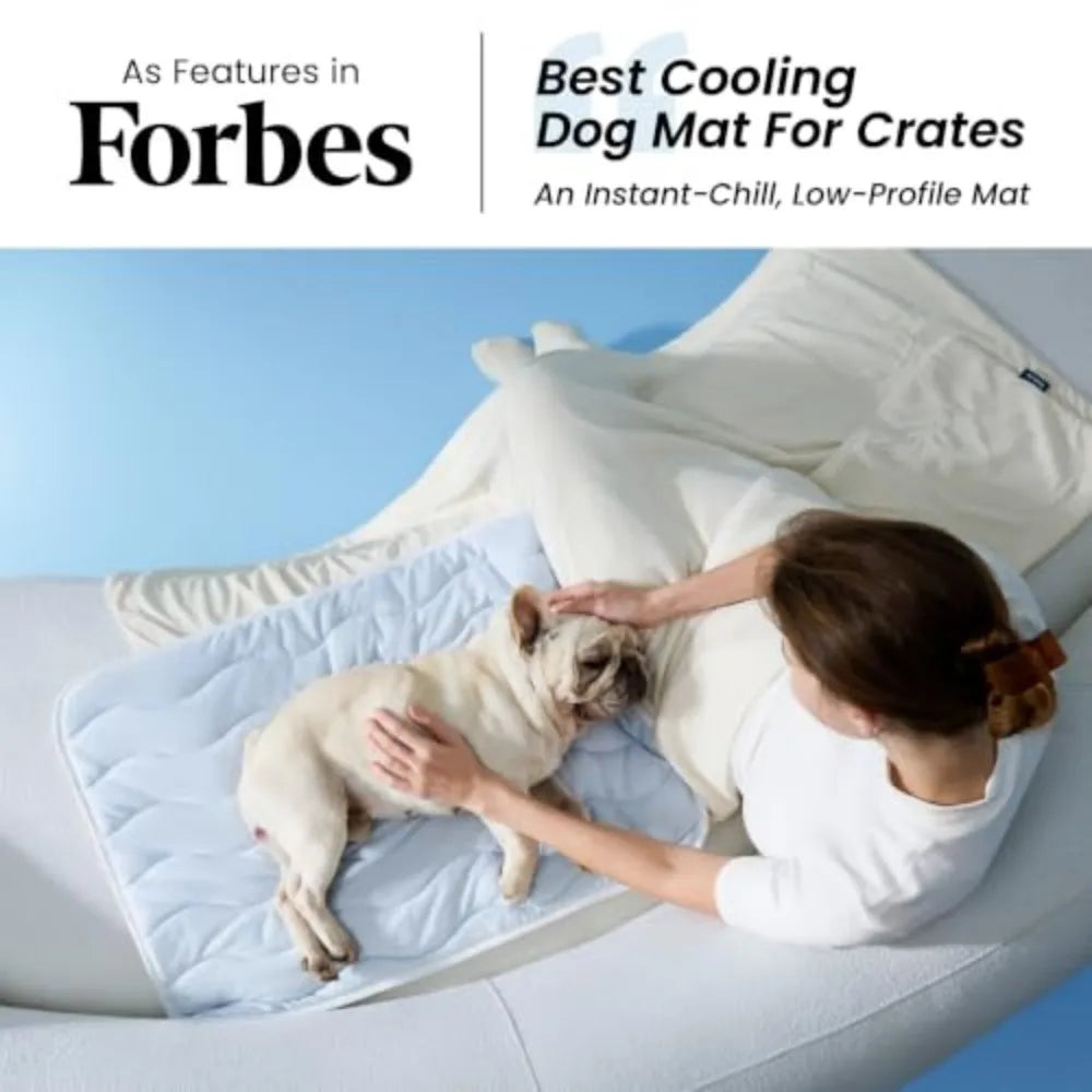 Cooling Dog Mat With Breathable Washable Fabric For Comfort
