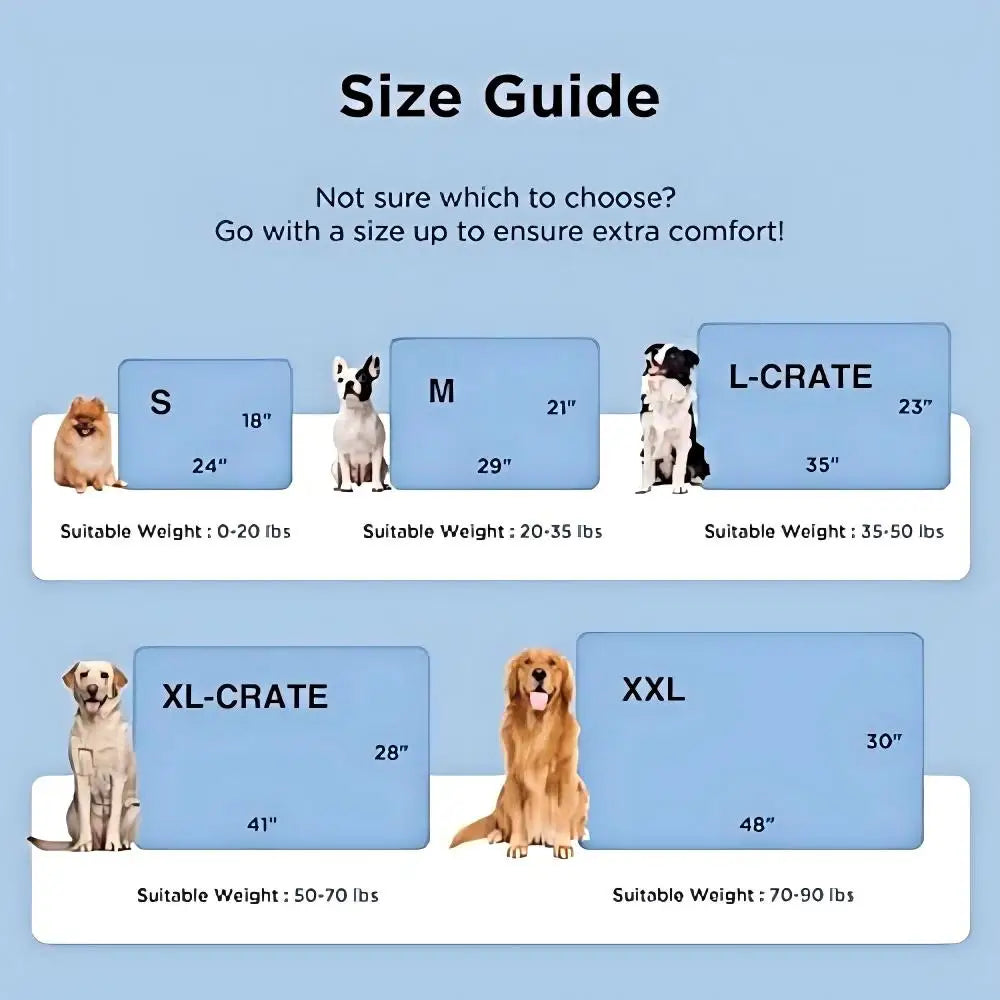 Cooling Dog Mat With Breathable Washable Fabric For Comfort