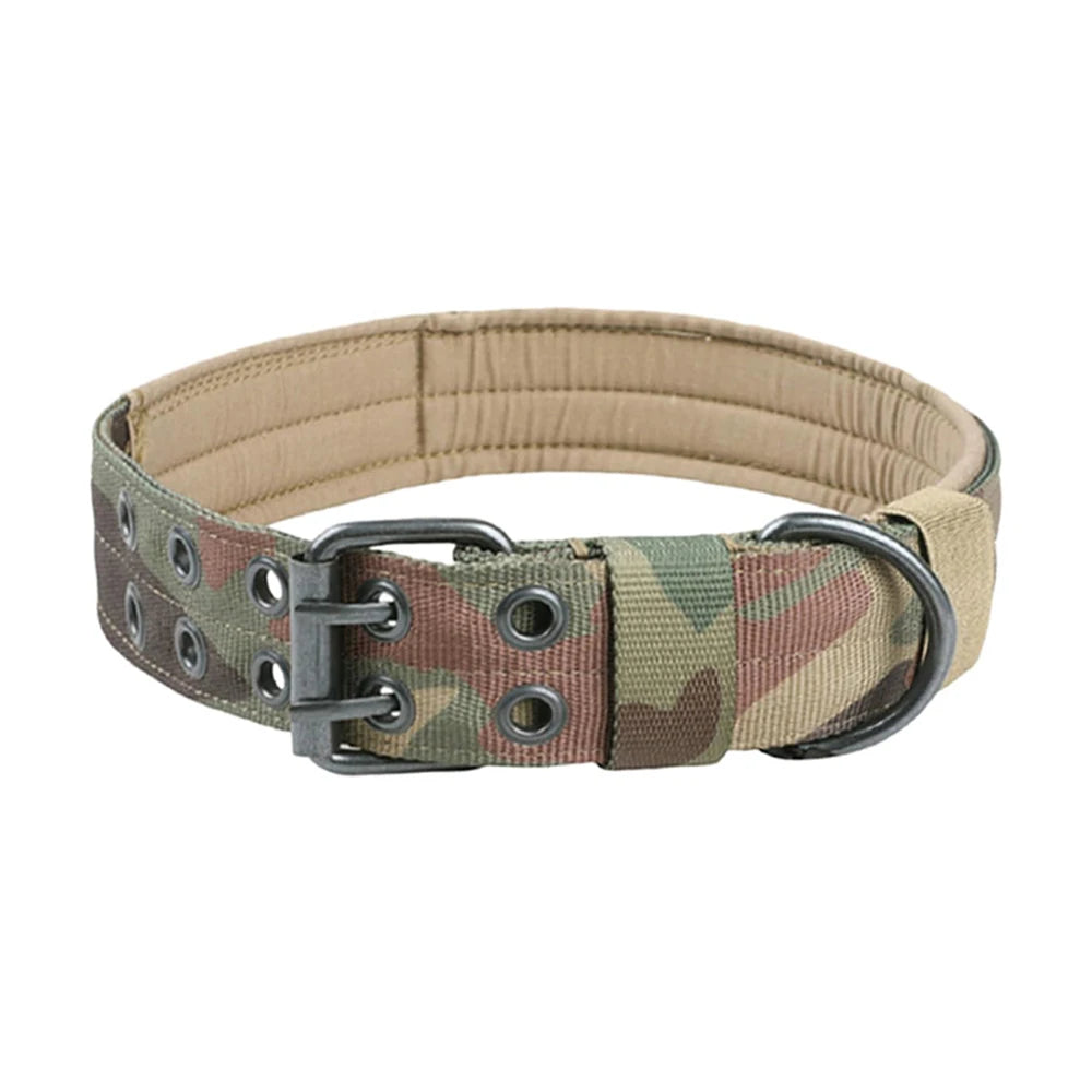 Tactical Dog Collar 1pc Durable Nylon Military Collars Outdoor For Medium Large Dogs Training Walking Working Pet Products