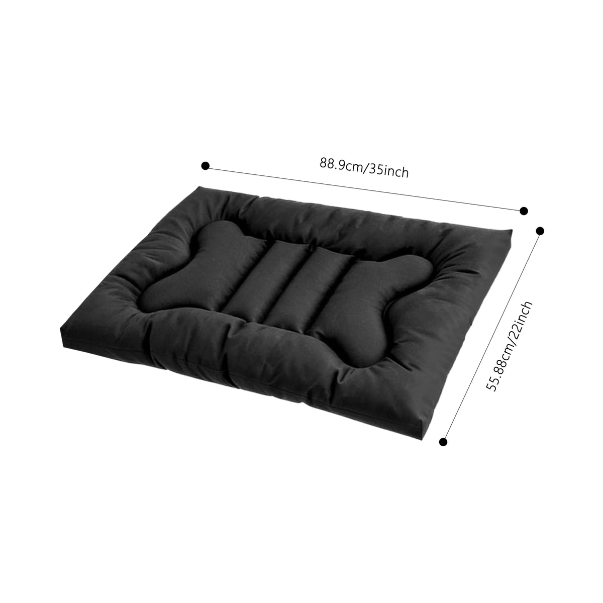 Indestructible Waterproof Chew Proof Dog Bed For Large Dogs