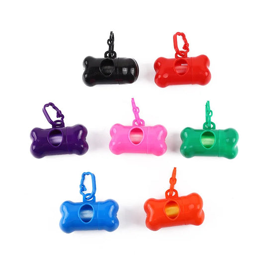 Bone Shaped Pet Waste Bag Dispenser For Dog Walking
