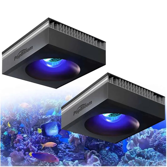 PopBloom RL90 WiFi LED Reef Aquarium Light For Coral Growth