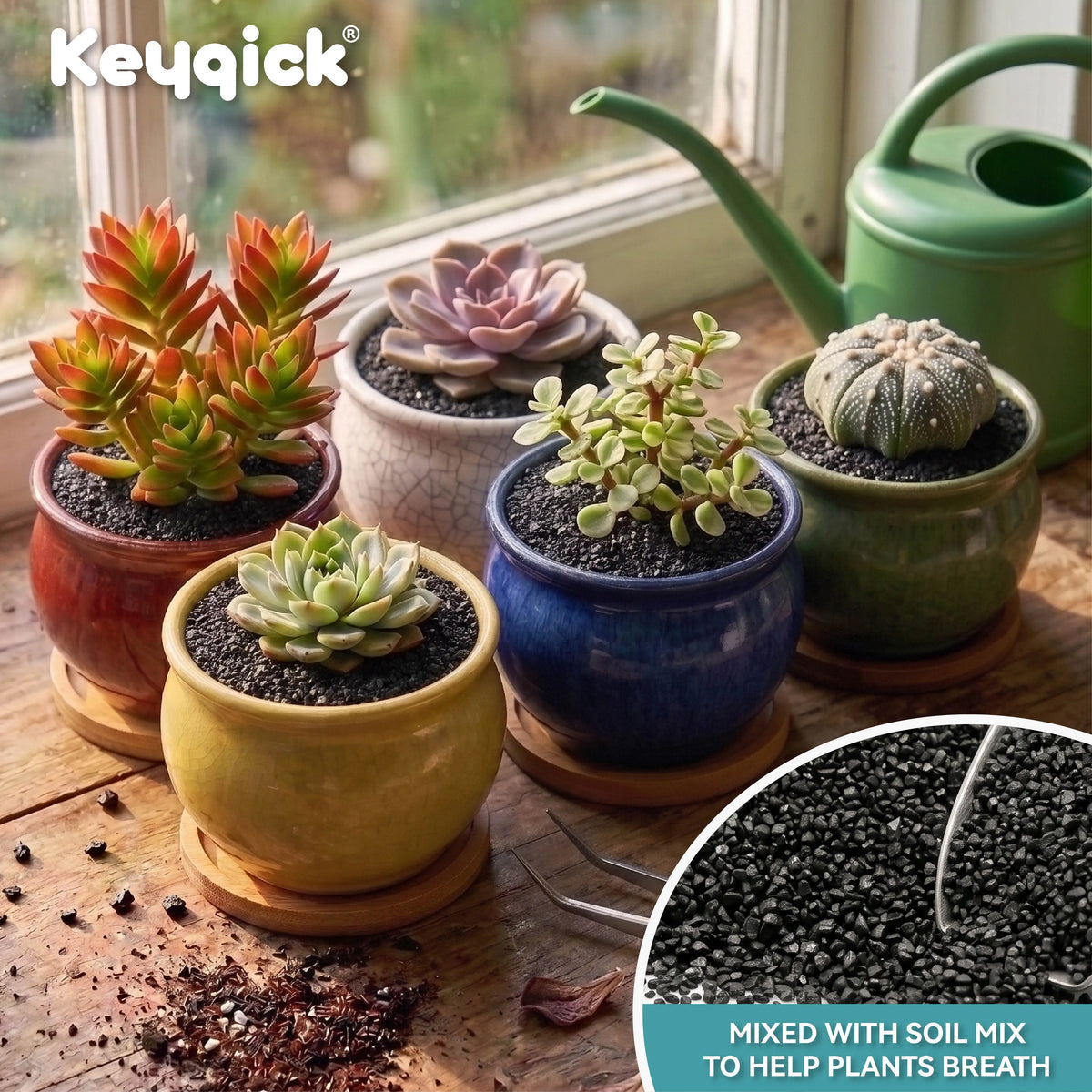 Decorative Black Aquarium Sand Gravel for Fish Tanks and Plants