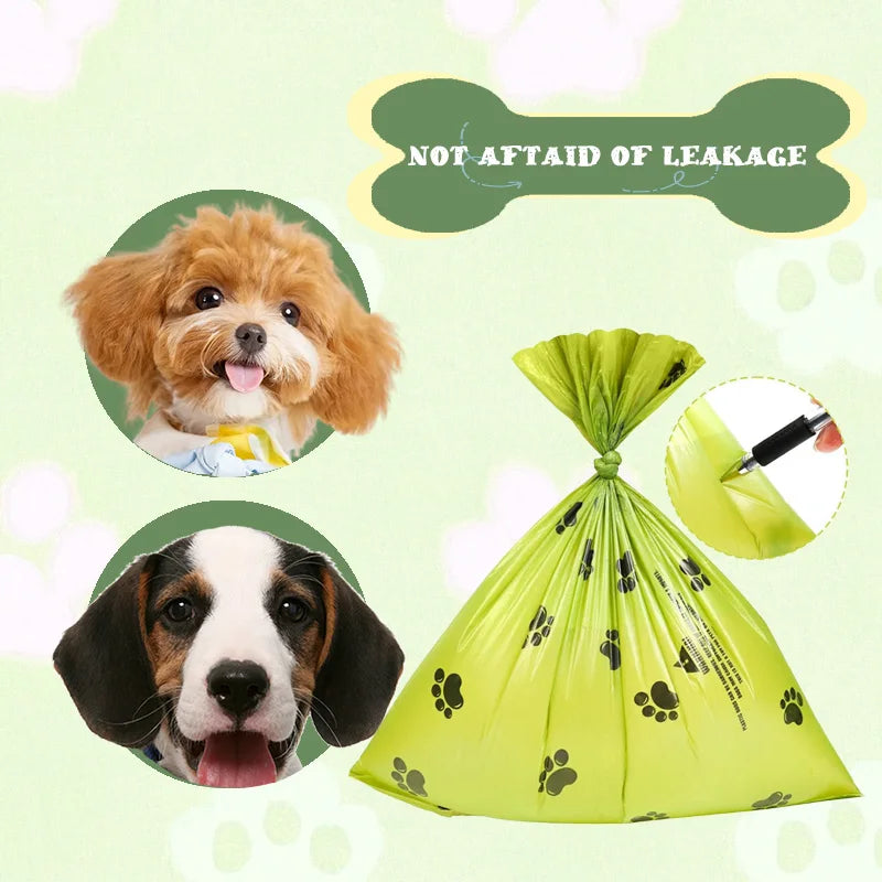 Extra Thick Leak Proof Dog Waste Bags For Outdoor Use