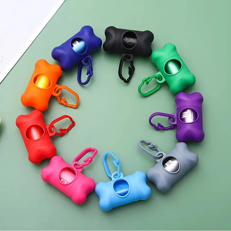 Bone Shaped Pet Waste Bag Dispenser For Dog Walking