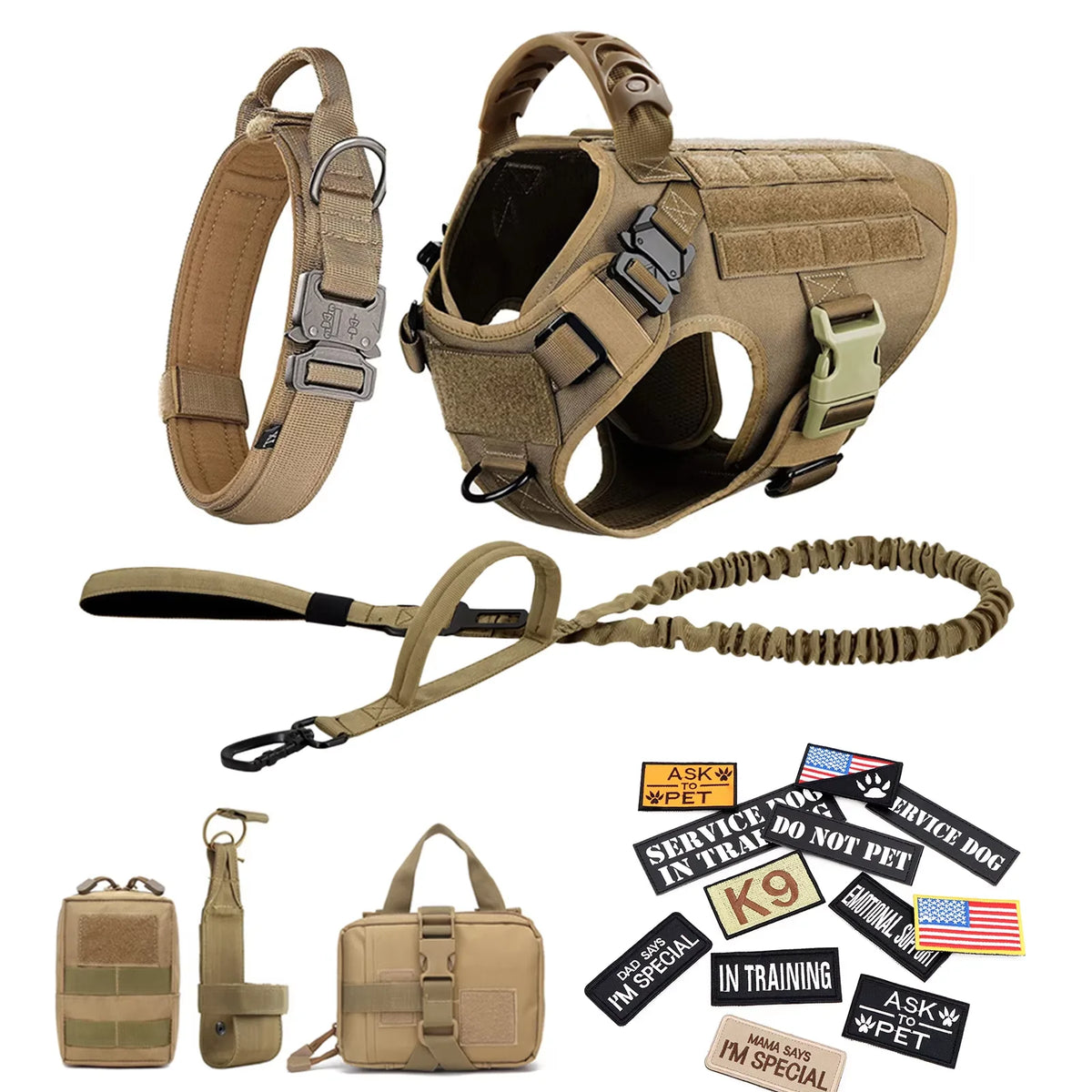 Petravel Adjustable Tactical Vest Harness With Quick Release