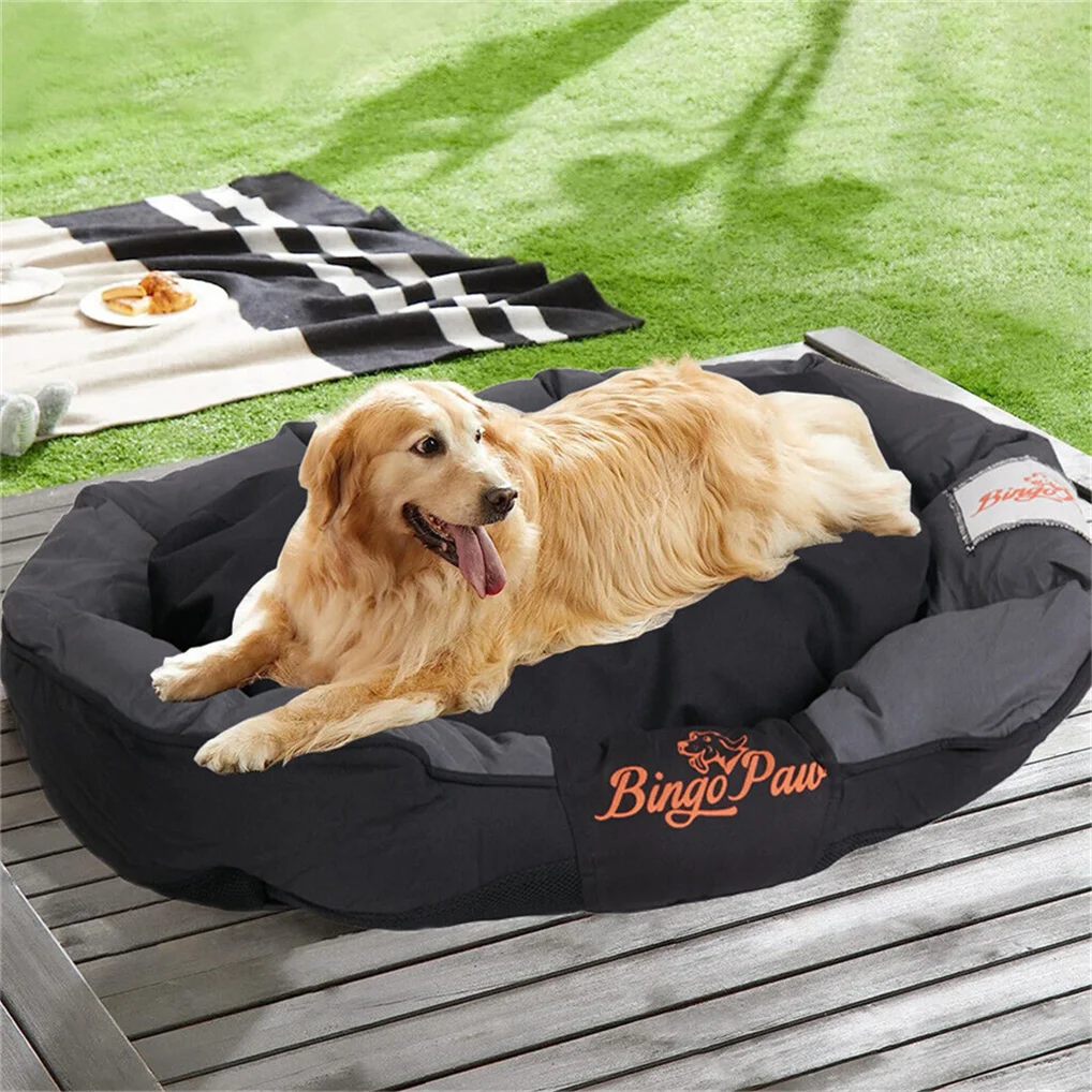 BORWART Waterproof Orthopedic Dog Sofa Bed With Removable Washable Cover