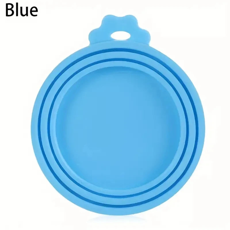 Reusable Silicone Pet Can Liner Keeps Food Fresh And Odorless