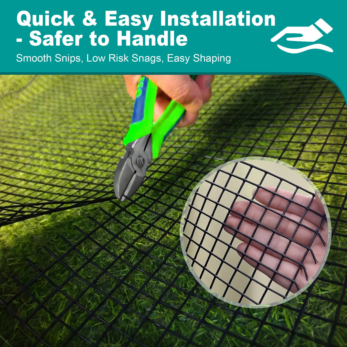 Durable PVC Wire Mesh Roll for Chicken Coop Pet Cage