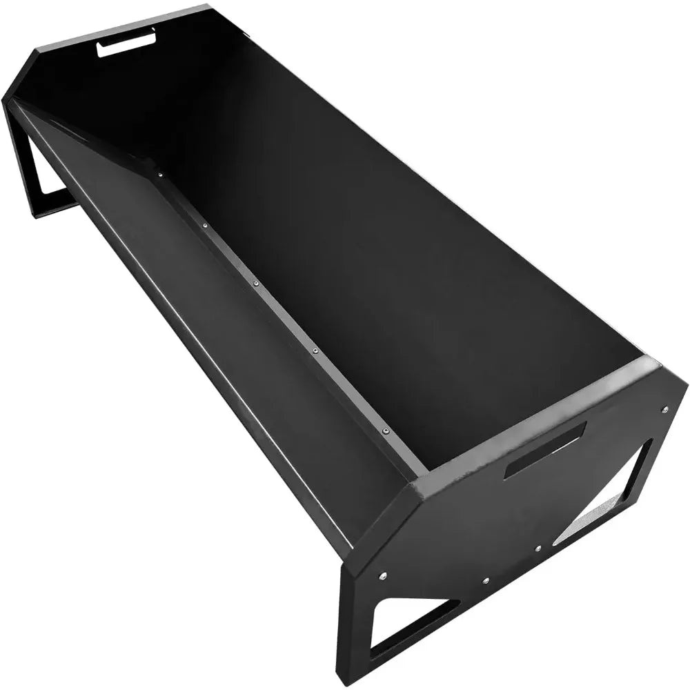 Garvee Heavy Duty 22 Gallon Livestock Feeder Metal Sheep Feeder for Farm Sheds & Pens Large Capacity for Goat Pig Hog Horse Feeds Up to 10 Animals at Once