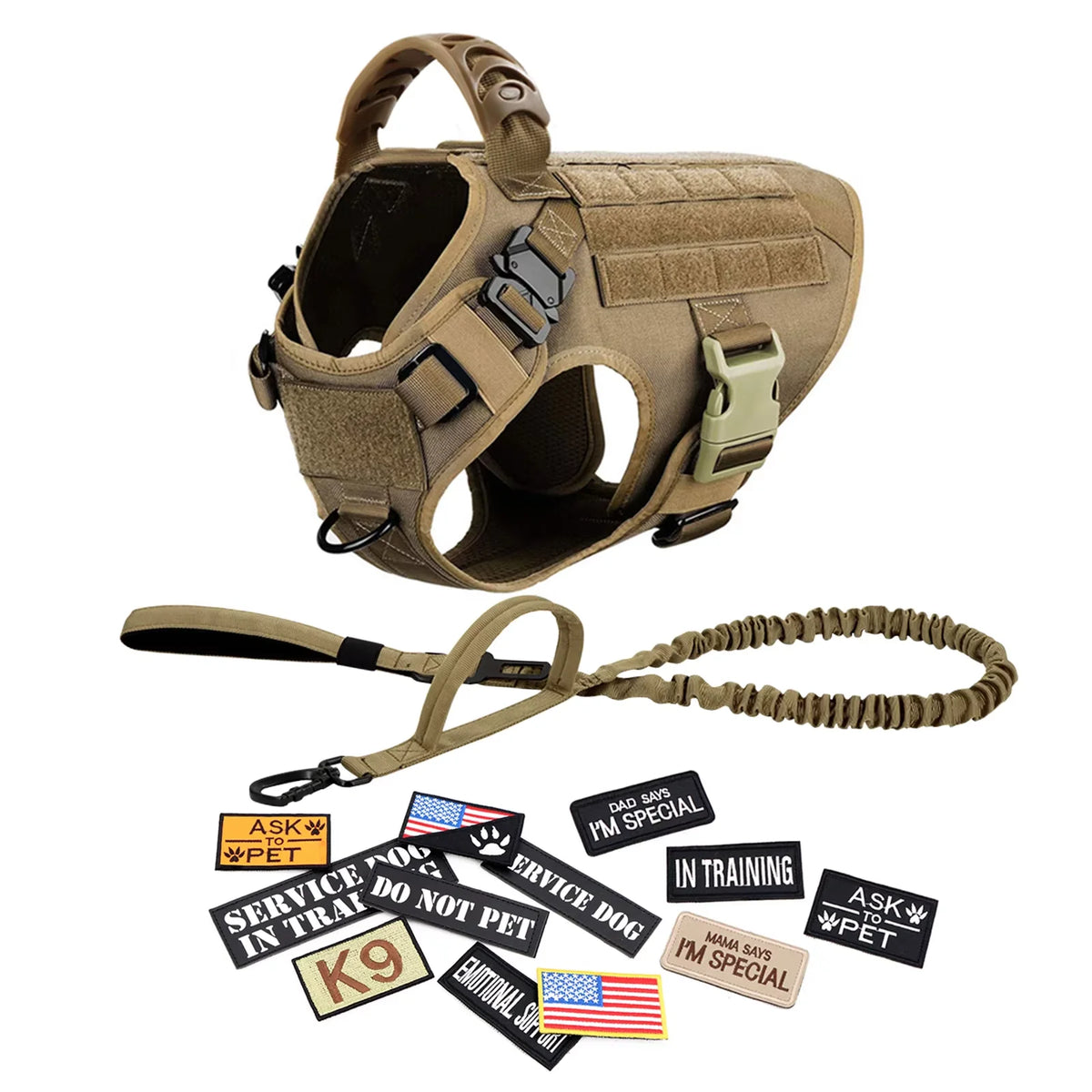 Petravel Adjustable Tactical Vest Harness With Quick Release