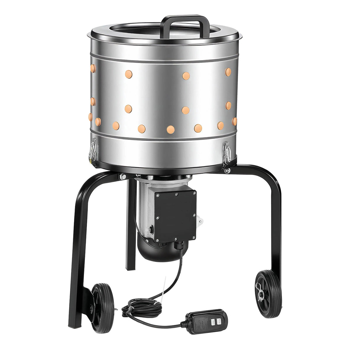 SucceBuy Chicken Plucker Machine With Soft Rubber Fingers And Wheels