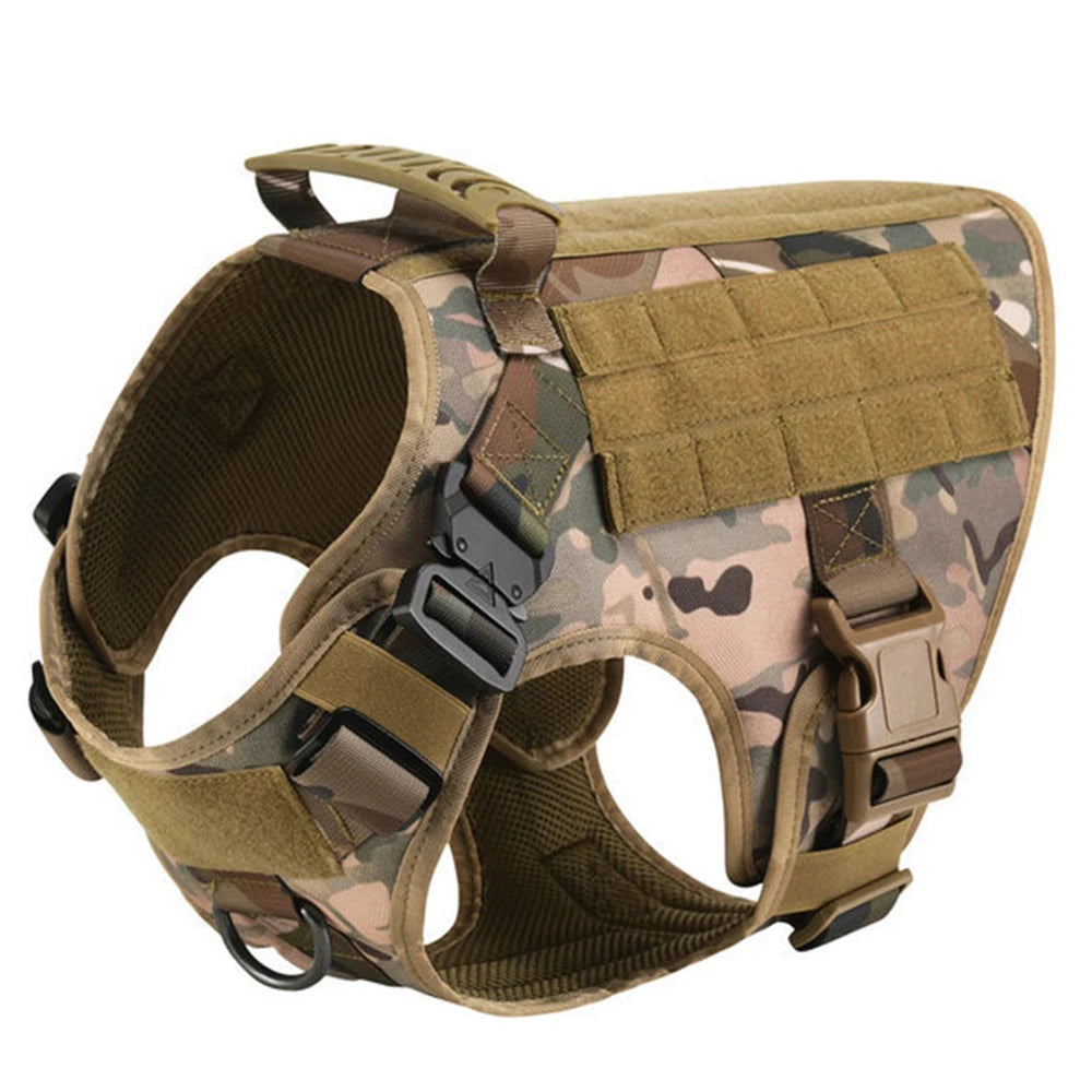 Petravel Padded Nylon Dog Harness And Adjustable Leash Set