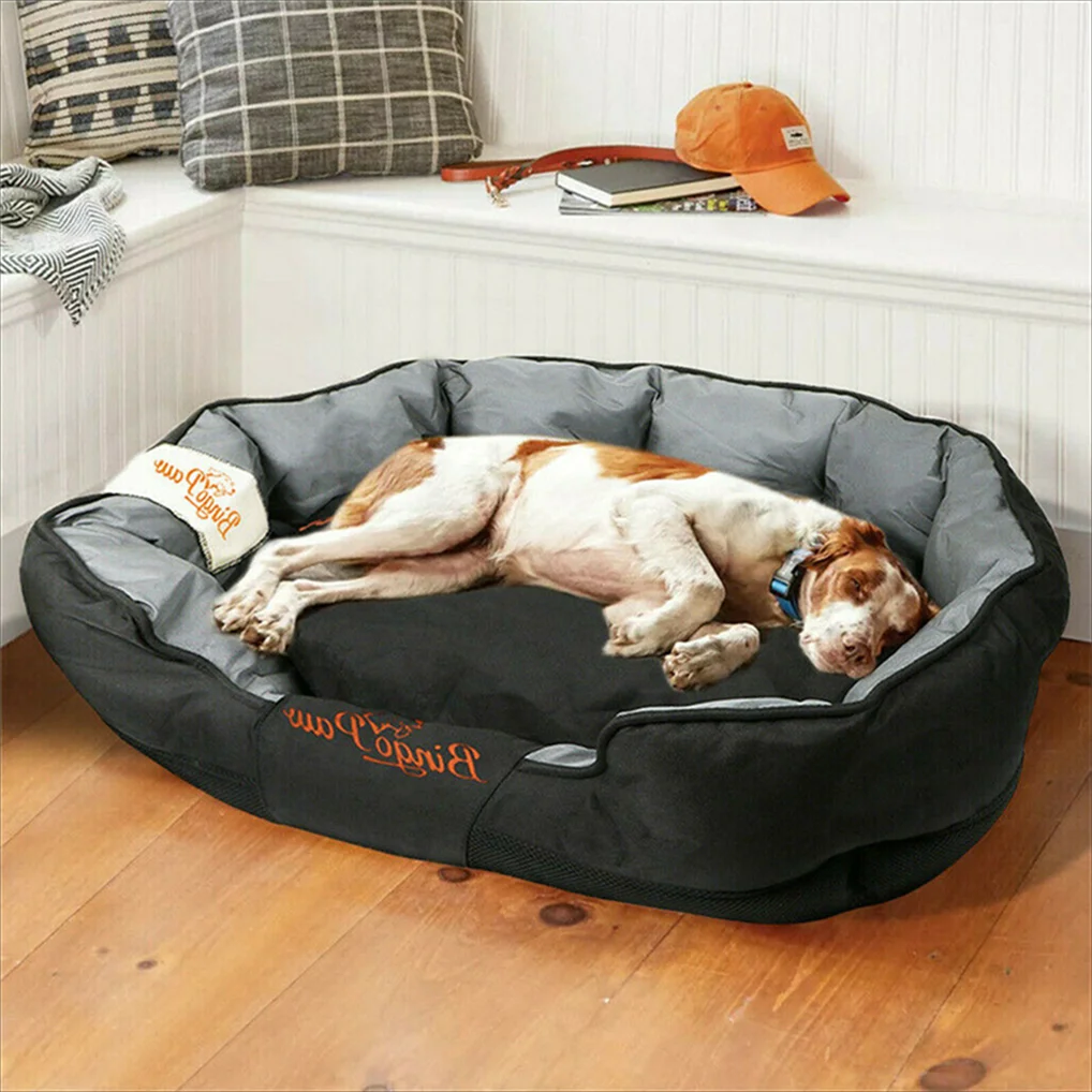 BORWART Waterproof Orthopedic Dog Sofa Bed With Removable Washable Cover