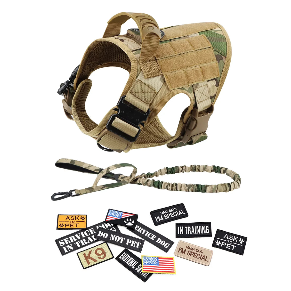 Petravel Adjustable Tactical Vest Harness With Quick Release