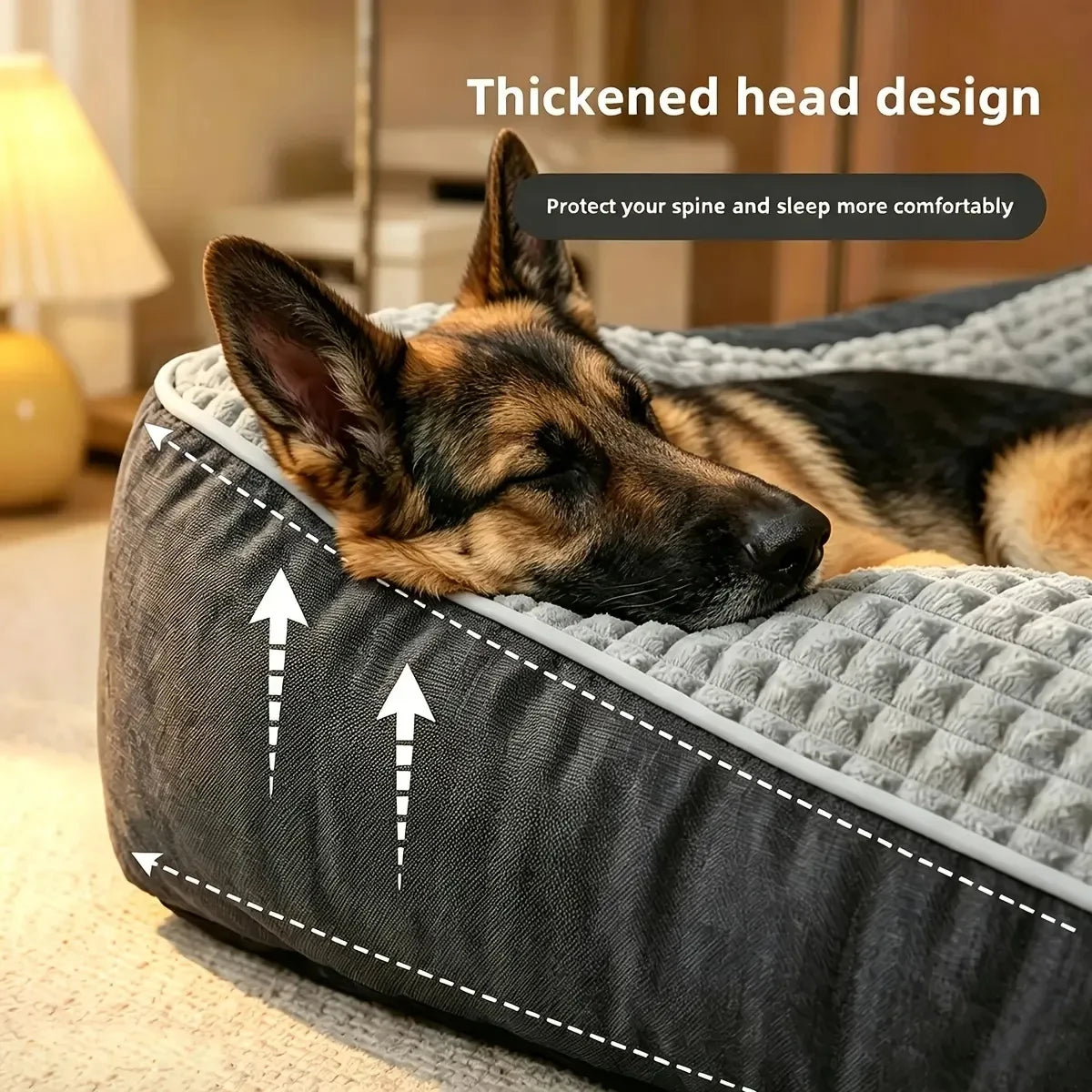 BOFNL Comfortable Dog Bed Soft Cozy Pet Sleeping Nest