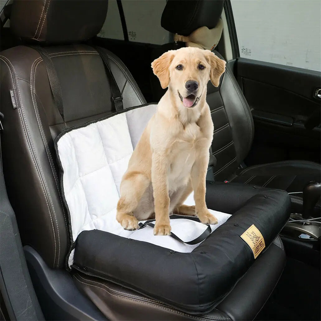 Bingopaw Waterproof Car Seat Dog Bed With Removable Cover