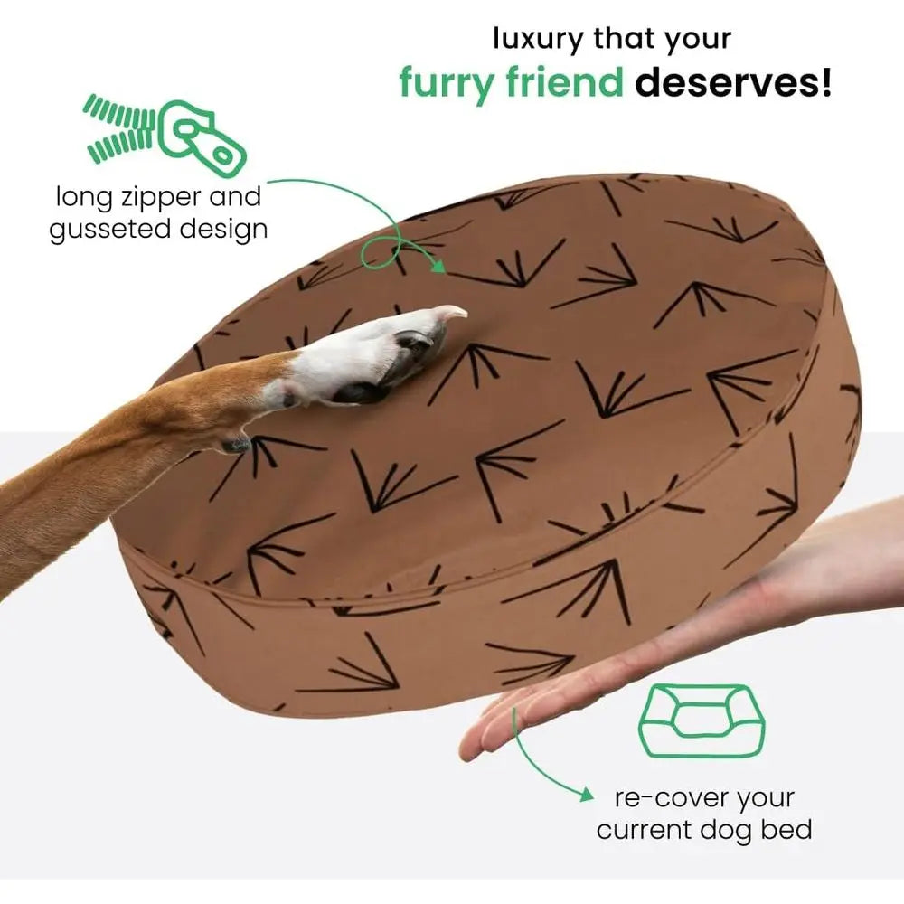 Cotton Canvas Dog Bed Duvet Cover Washable And Durable