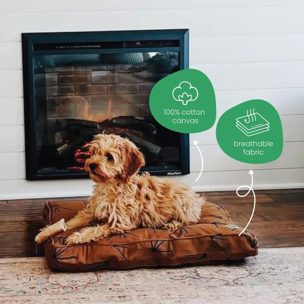 Cotton Canvas Dog Bed Duvet Cover Washable And Durable