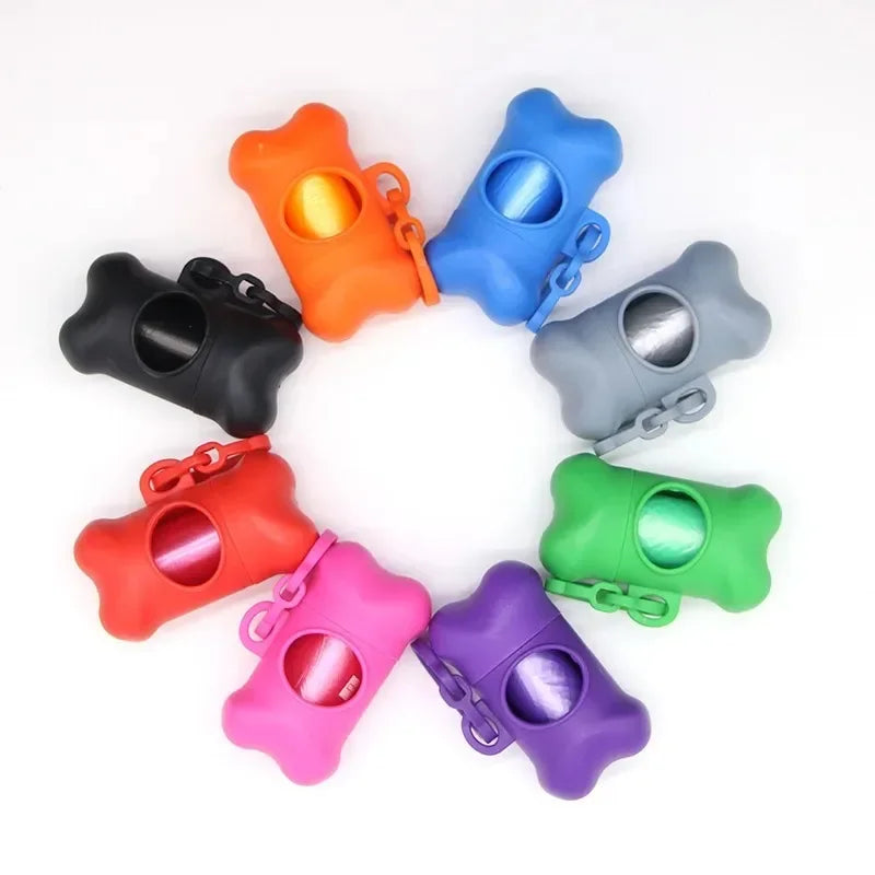 Bone Shaped Pet Waste Bag Dispenser For Dog Walking