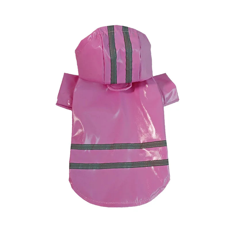 Waterproof Reflective Pet Raincoat Jacket For Dogs And Cats