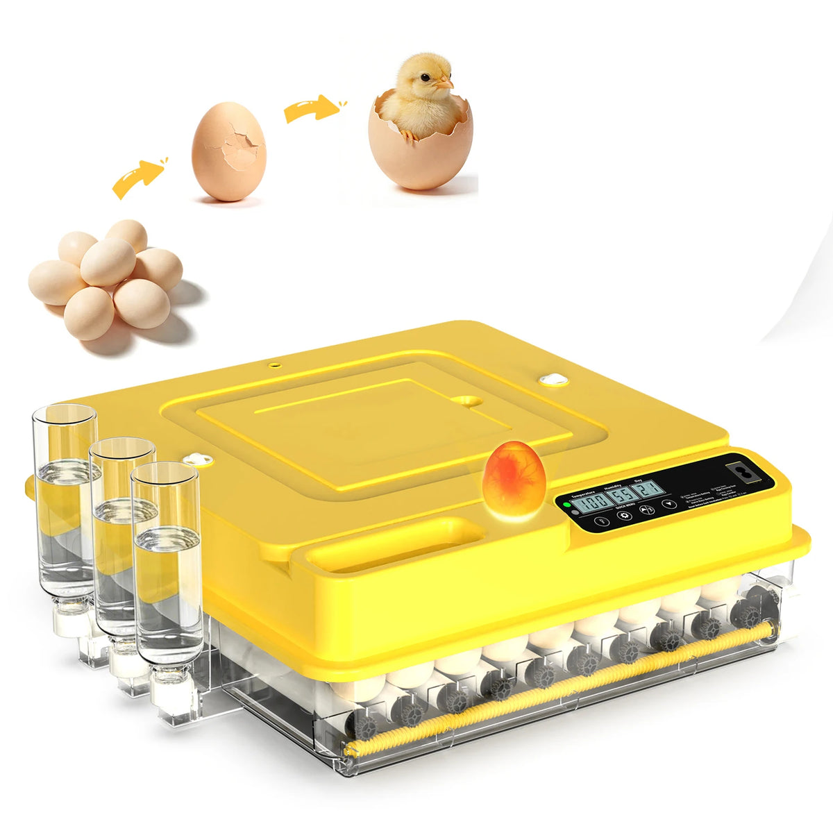 Fully Automatic Egg Incubator With Temperature And Turning For Poultry