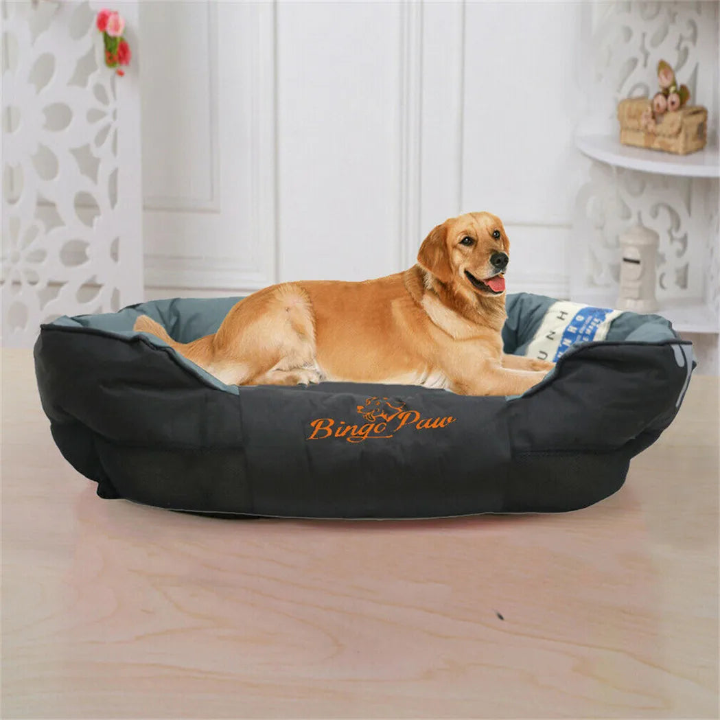 BORWART Waterproof Orthopedic Dog Sofa Bed With Removable Washable Cover