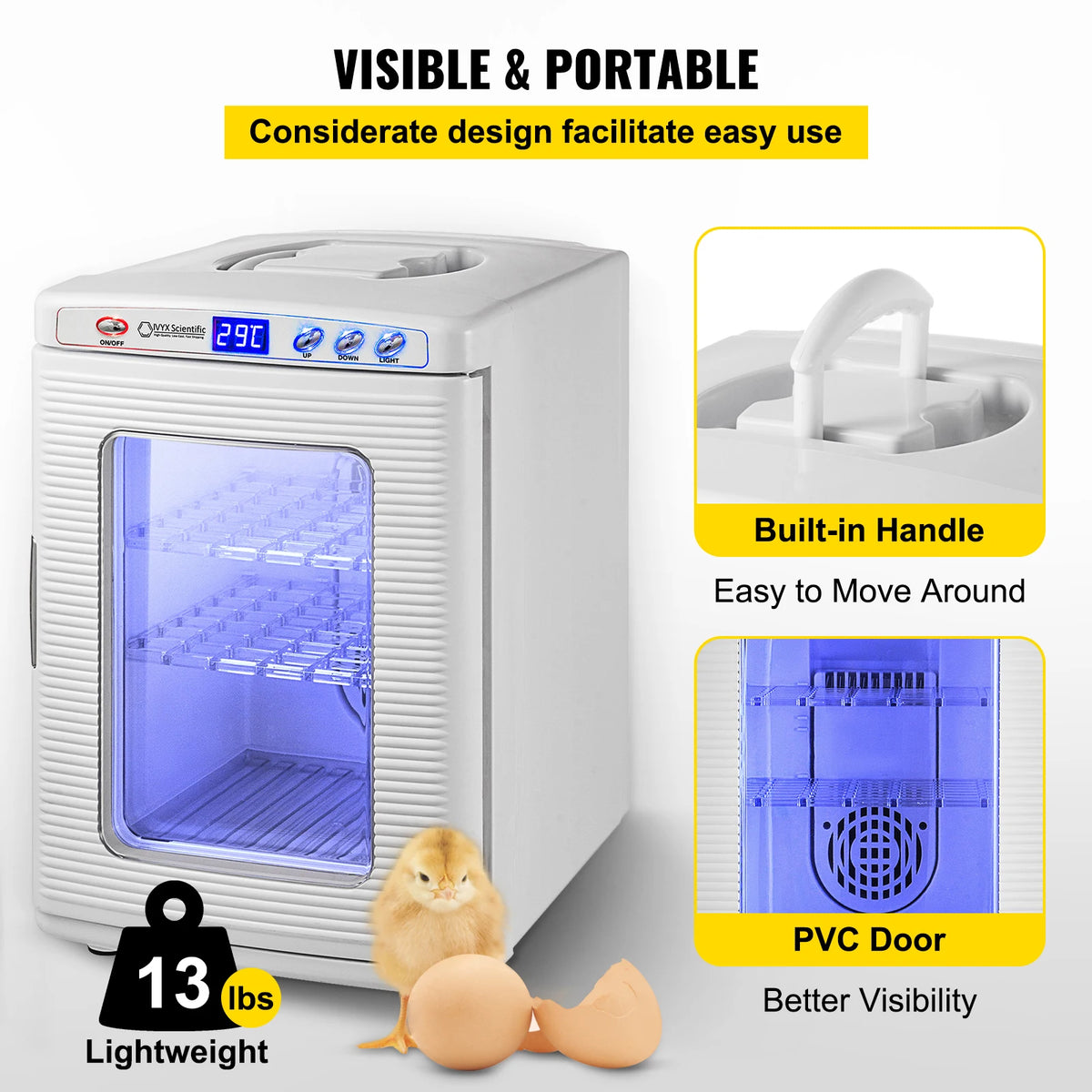 Automatic Reptile Egg Incubator For Scientific Laboratory Hatchery