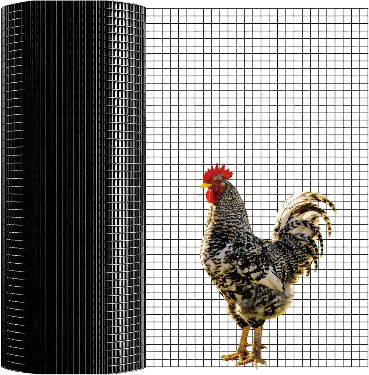 Durable PVC Wire Mesh Roll for Chicken Coop Pet Cage