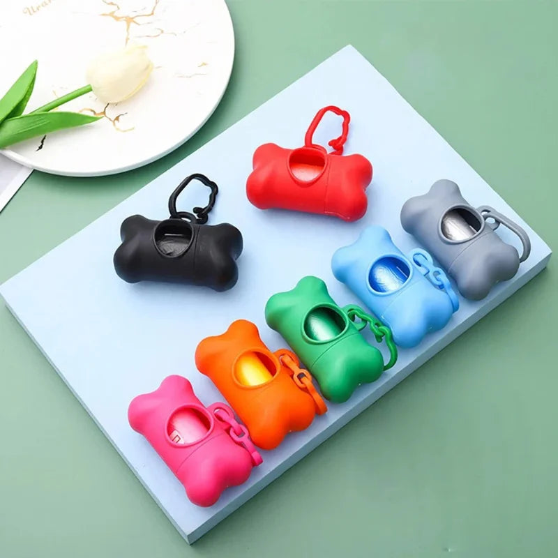 Bone Shaped Pet Waste Bag Dispenser For Dog Walking