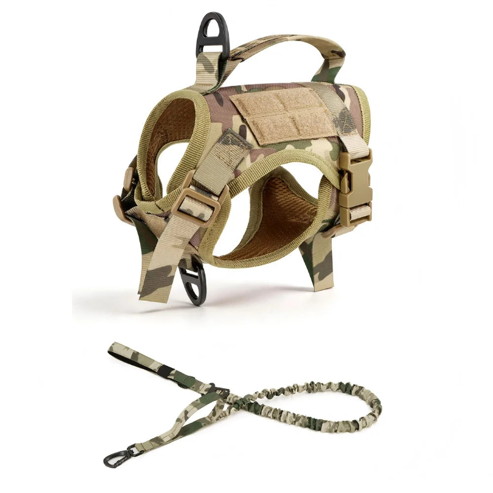 Petravel Tactical Cat Harness With Leash Set For Walking Cats
