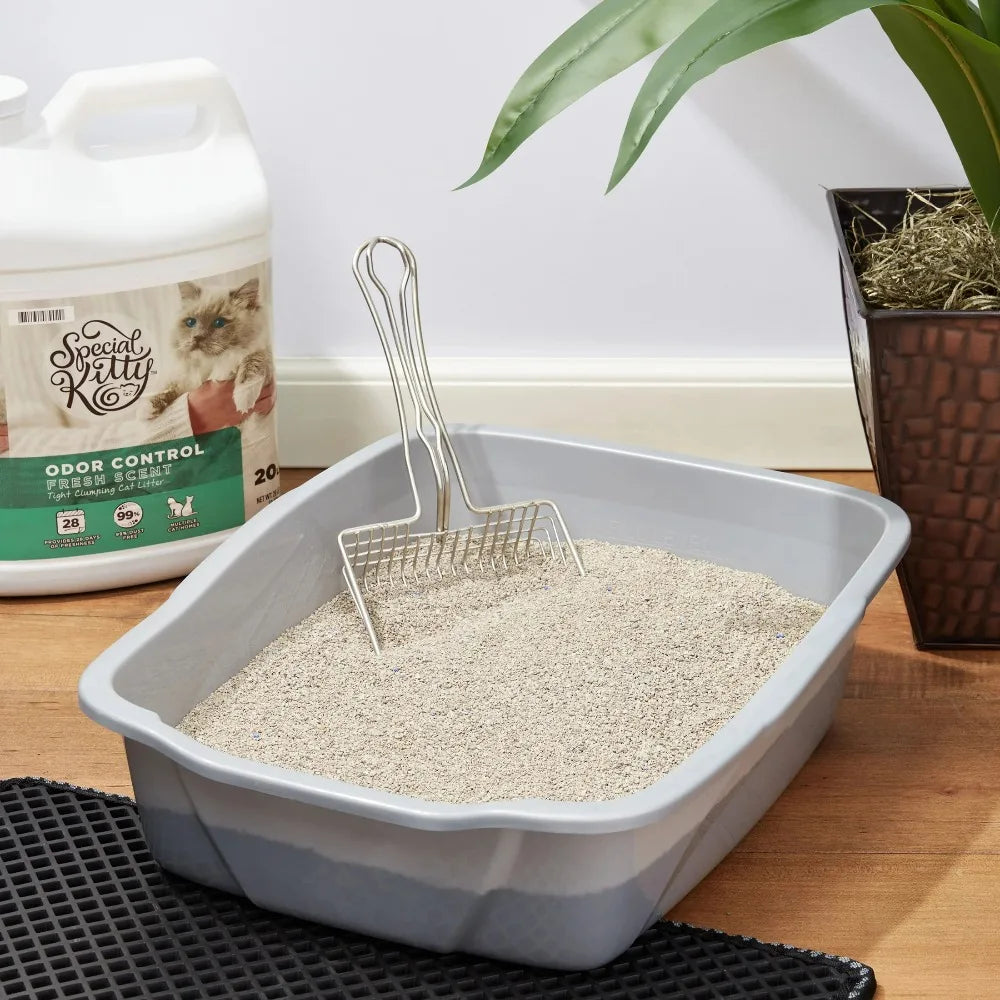 Special Kitty 4-Pack Clumping Clay Cat Litter With Fresh Scent