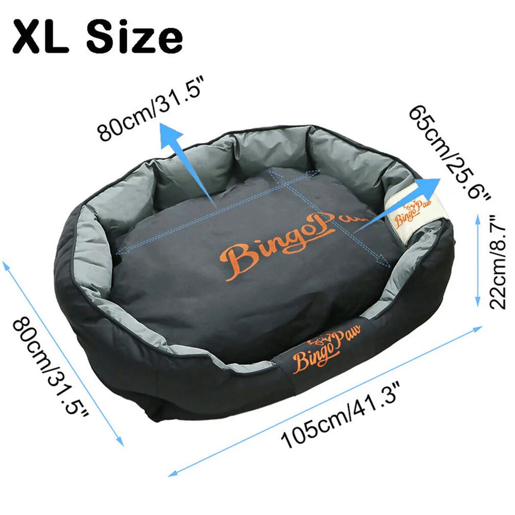 BORWART Waterproof Orthopedic Dog Sofa Bed With Removable Washable Cover
